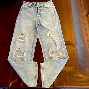 Wild Fable highest rise straight jeans size 0